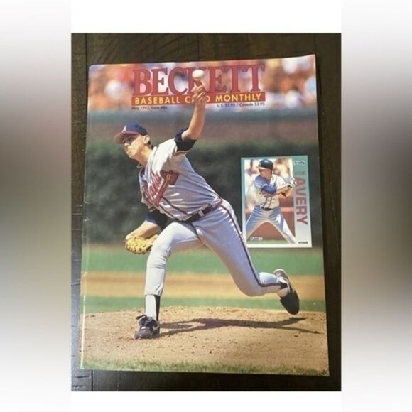 Beckett Baseball Card Monthly Magazine - May 1992, Issue #86 - Picture 1 of 3
